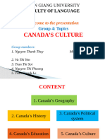 2024 Group 4_ Canada's culture