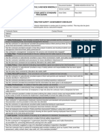 CONTRACTOR SAFETY ASSESSMENT CHECKLIST B