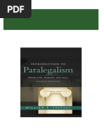 Introduction to Paralegalism 8th Edition by William P. Statsky Wei Zhi 2024 Scribd Download