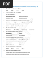 CHEMISTRY QUESTION IN ENGLISH 1