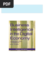 PDF Business Intelligence in the Digital Economy Opportunities Limitations and Risks Mahesh Raisinghani download