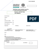 Financial Report Book Review