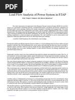 Power System Analysis using ETAP