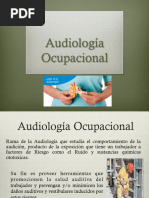 AUDIOLOGIA OCUPACIONAL