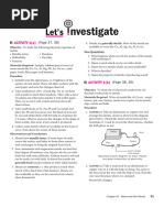 AIO 10th Science Ch. 3 Activity