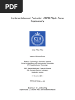 Implementation and Evaluation of BSD Elliptic Curve Cryptography - Oriol Piñol