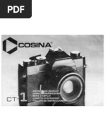 Cosina CT1 Manual