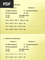 Chemistry Question and Answers