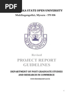 Project Report Guidelines