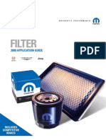 Mopar Oil Filters Application Guide