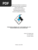 Ecologia Trabajo Contaminación Lago de Maracaibo