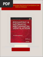 Download Full Pediatric and Neonatal Mechanical Ventilation 2nd Edition Khilnani PDF All Chapters