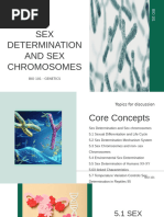 Sex Determination and Sex Chromosomes (1)