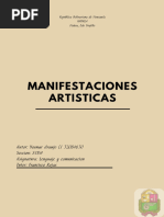 Manifestaciones artisticas