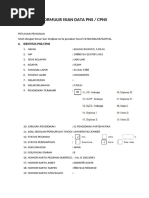 1. FORMULIR ISIAN PEGAWAI PNS