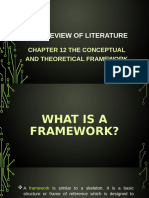 Chapter 12 the Conceptual and Theoretical Framework