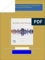 Intermediate Financial Management 13th Edition Brigham Solutions Manual all chapter instant download