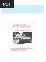 Immediate download Panzer Tracts No 11 1 Panzerbeobachtungswagen Armored Observation Vehicles Sd Kz 253 to Pz Beob Wg Panther 1st Edition Thomas L. Jentz ebooks 2024