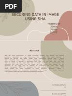 SECURING DATA IN IMAGE USING SHA1