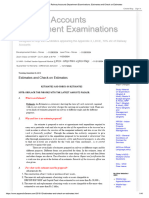 Railway Accounts Department Examinations_ Estimates and Check on Estimates