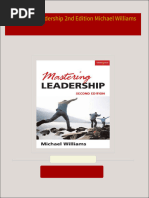 Mastering Leadership 2nd Edition Michael Williams All Chapters Instant Download