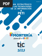 Plan Estrategico de Tecnologias de la Info rmación (PETI) V. 3