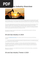 Schedule Reader Oil and Gas Industry Overview