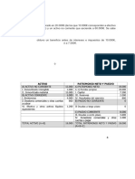 EJERCICIOS ratios y rentabilidad