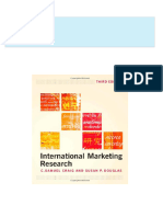 Instant Download International Marketing Research 3rd Edition C. Samuel Craig PDF All Chapters