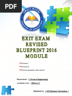 3. Exit Exam Revised Blueprint 2016 Module-1