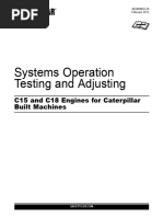 SYSTEM OPERATIONS SENR9832-20 - C15 Y C18