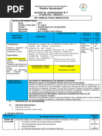 SESIÓN  DE EPT DEL 30 AL  03 DE OCTUBRE  3° A. B. C FREDDY CARO