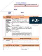 DÍA 3 - LEEMOS Y COMPRENDEMOS UN TEXTO SOBRE LOS DERECHOS DEL NIÑO