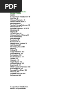 Acupuncture Formulas