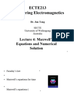 Lecture 4 Maxwells Equations and Numerical Solution