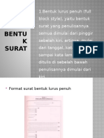 Bentuk Surat Power Point