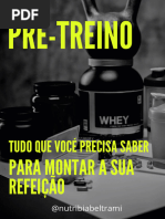 Ebook Pré-treino 