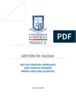 GESTION DE CALIDAD MODULO 2- TRABAJO GRUPAL