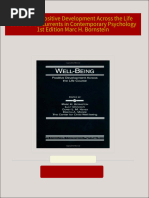 Complete Download Well Being Positive Development Across the Life Course Crosscurrents in Contemporary Psychology 1st Edition Marc H. Bornstein PDF All Chapters