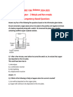 Metals and Non Metals CBQ