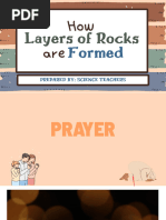 WEEK 5&6-HOW LAYERS OF ROCKS FORMED