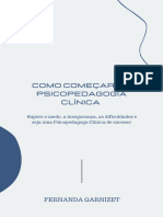 Como começar na Psicopedagogia Clínica.pdf