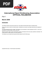 ISKA Amateur Rules Updated March 2009