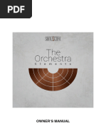 The Orchestra Elements Manual EN 1.0