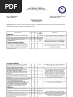 Critical Analysis 3 (Quantitative Research)