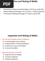 6.Inspection and Testing of Welds