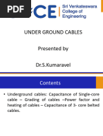 Unit 4 Under Ground Cable