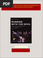 Running with the Devil Power Gender and Madness in Heavy Metal Music Robert Walser 2024 Scribd Download