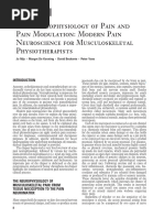 The Neurophysiology of Pain and Pain Modulation