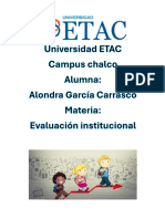 evaluacion institucional 